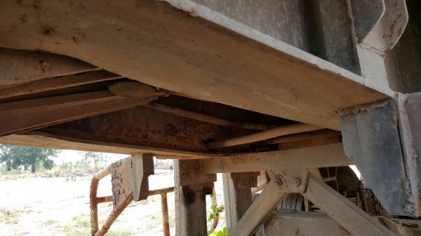 ขายตามสภาพ หางเซมิดั้ม 3 เพลา ยาว 8.50 เมตร อู่ ช ทวี เอกสารเล่มทะเบียนครบ