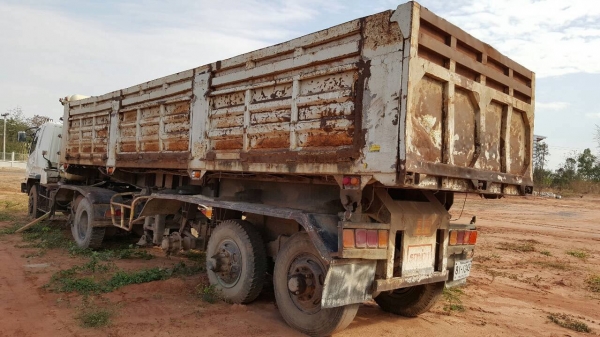 ขายตามสภาพ หางเซมิดั้ม 3 เพลา ยาว 8.50 เมตร อู่ ช ทวี เอกสารเล่มทะเบียนครบ