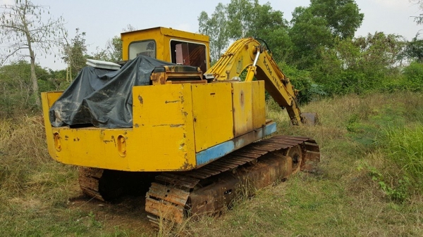 ขายรถขุดแบ็คโค120-1 12HT เครื่องHINO EH100 สภาพทำงานได้มีแอร์