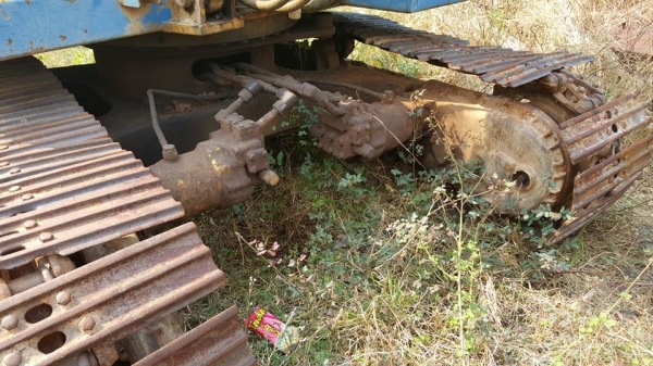 ขายรถขุดแบ็คโค120-1 12HT เครื่องHINO EH100 สภาพทำงานได้มีแอร์