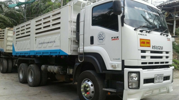 ขายรถบรรทุก 10 ล้อดัมพ์ ISUZU DECA 360 แรงม้าปี 2556 ไมล์ 6 หมื่นกว่า ราคา 2450000