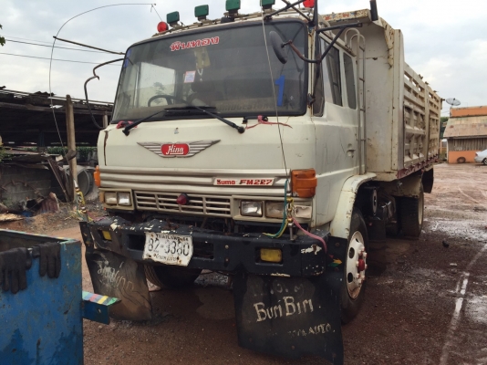 ขายรถบรรทุก 10 ล้อดัมพ์ HINO FM227 220 แรงม้าปี 2537 ราคา 500000