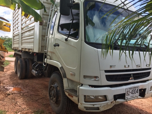 ขายดาวน์รถ 10 ล้อดัมพ์ MITSUBISHI 270 แรงม้าปี 2558 ไมล์ 25458 ขายดาวน์ 380000