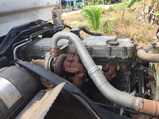 ขายดาวน์รถ 10 ล้อดัมพ์ MITSUBISHI 270 แรงม้าปี 2558 ไมล์ 25458 ขายดาวน์ 380000