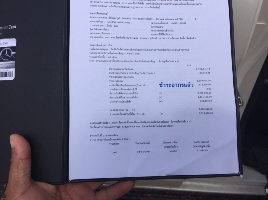 ขายดาวน์รถ 10 ล้อดัมพ์ MITSUBISHI 270 แรงม้าปี 2558 ไมล์ 25458 ขายดาวน์ 380000