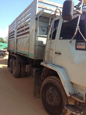 ขายรถบรรทุก 18 ล้อพ่วงแม่ลุกดัมพ์ ISUZU ROCKY 240 แรงม้านางฟ้าแท้ ลูกพ่วงสามมิตร 2 เพลา ราคา 1400000