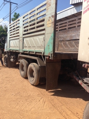 ขายรถบรรทุก 18 ล้อพ่วงแม่ลุกดัมพ์ ISUZU ROCKY 240 แรงม้านางฟ้าแท้ ลูกพ่วงสามมิตร 2 เพลา ราคา 1400000