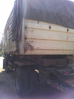 ขายรถบรรทุก 18 ล้อพ่วงแม่ลูกดัมพ์ ISUZU ROCKY 210 แรงม้าเกียร์ฟูลเลอร์ ลูกพ่วงสามมิตร 2 เพลา ราคา 1150000