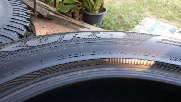 ขายยาง 265/60/18 ปี 12