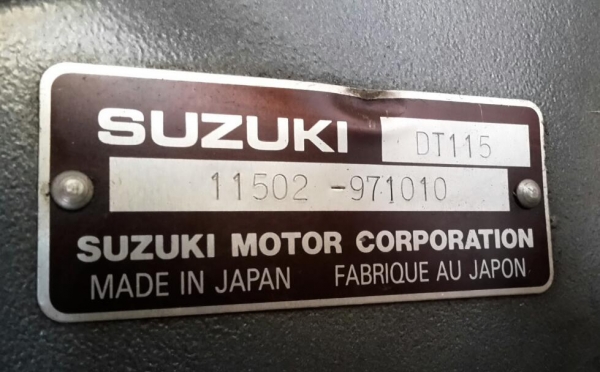 ขาย  suzuki DT115/2st  มี trim  พร้อมคอนโทรล พร้อมใช้
