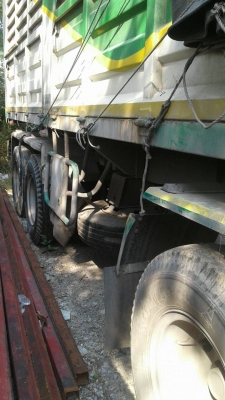 ขายรถบรรทุก 22 ล้อพ่วงแม่ลูกดัมพ์ HINO MEGA 344 แรงม้าปี 2553 ลูกพ่วง 3 เพลา ราคา 2200000