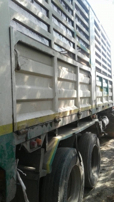 ขายรถบรรทุก 22 ล้อพ่วงแม่ลูกดัมพ์ HINO MEGA 344 แรงม้าปี 2553 ลูกพ่วง 3 เพลา ราคา 2200000