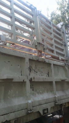 ขายรถบรรทุก 22 ล้อพ่วงแม่ลูกดัมพ์ HINO MEGA 344 แรงม้าปี 2553 ลูกพ่วง 3 เพลา ราคา 2200000