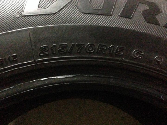 ยาง 215-70R15 Bridgestone Duravis