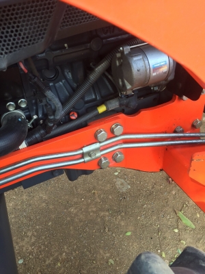 ขายรถไถคูโบต้าL3608spพร้อมดันหน้า สภาพเดิมๆรถใช้งานน้อย400กว่าชั่วโมงคับ ราคา295,000.