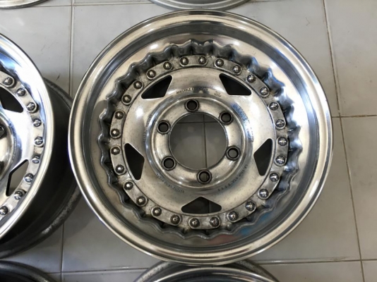 ขายล้อ CENTERLINE ข้อโซ่ 15x7 ออฟ0 6 รูกระบะ ถูกๆ ประมูลจากญี่ปุ่น