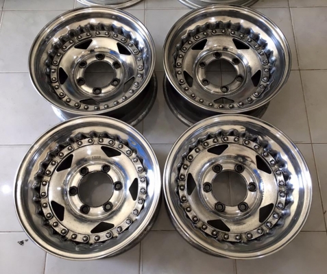 ขายล้อ CENTERLINE ข้อโซ่ 15x7 ออฟ0 6 รูกระบะ ถูกๆ ประมูลจากญี่ปุ่น