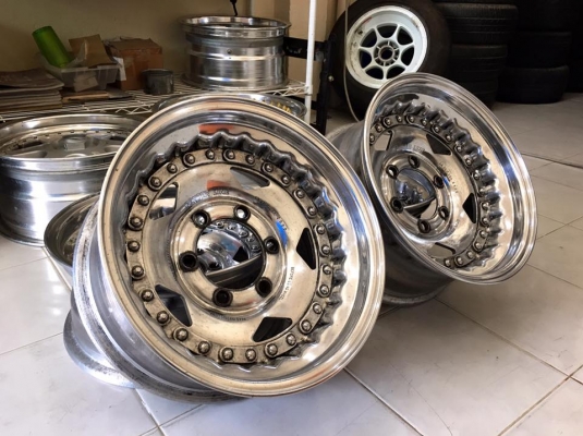 ขายล้อ CENTERLINE ข้อโซ่ 15x7 ออฟ0 6 รูกระบะ ถูกๆ ประมูลจากญี่ปุ่น