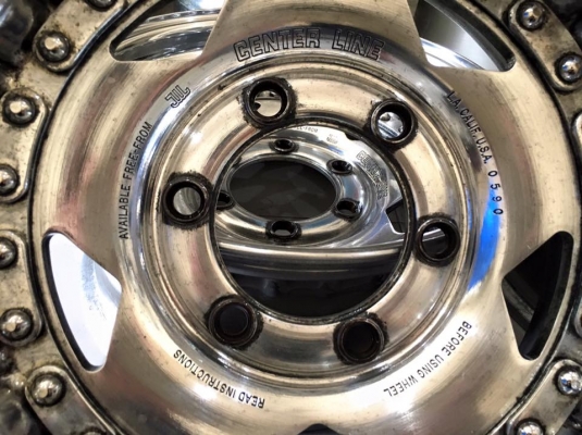 ขายล้อ CENTERLINE ข้อโซ่ 15x7 ออฟ0 6 รูกระบะ ถูกๆ ประมูลจากญี่ปุ่น