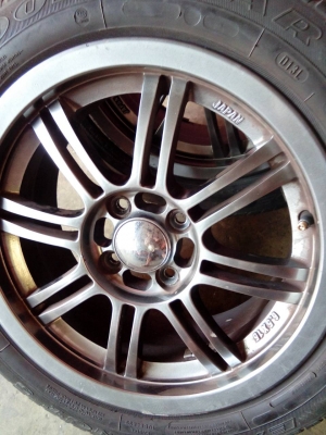 ขายล้อแม็ก4รู100ขอบ15 ขายล้อแม็ก4รู100ขอบ15