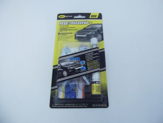 กระจกรถยนต์ร้าว โดนสะเก็ดหิน ซ่อมได้ด้วยตัวเองง่าย กับชุดซ่อม Windshield Repair Kit