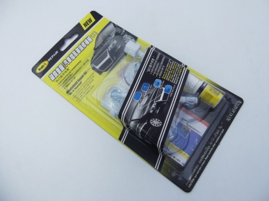 กระจกรถยนต์ร้าว โดนสะเก็ดหิน ซ่อมได้ด้วยตัวเองง่าย กับชุดซ่อม Windshield Repair Kit