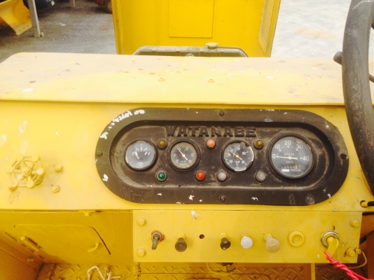 รถบดล้อยาง7ล้อ WATANABE WP15WE เก่านอก เอกสารใบแจ้งจำหน่าย รถบดล้อยาง7ล้อ WATANABE WP15WE เก่านอก เอกสารใบแจ้งจำหน่าย