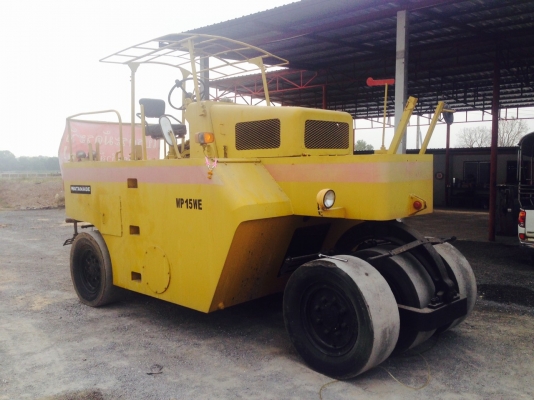 รถบดล้อยาง7ล้อ WATANABE WP15WE เก่านอก เอกสารใบแจ้งจำหน่าย รถบดล้อยาง7ล้อ WATANABE WP15WE เก่านอก เอกสารใบแจ้งจำหน่าย