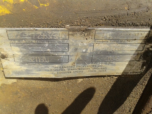 JCB    3CX  ตักหน้าขุดหลัง  เพลาเดียว  พร้อมใช้งาน (ราคาถูกๆ จ้า)