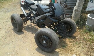 โครงสี่ล้อทางเรียบ