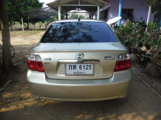 TOYOTA VIOS 1.5 S ปี 2005 ออโต้ บางทั้งคัน ไม่ชน ไม่น้ำ