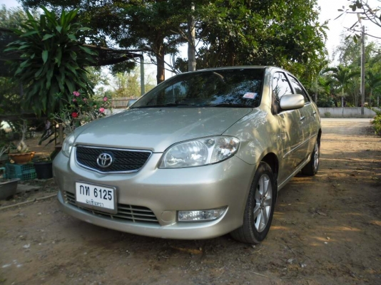TOYOTA VIOS 1.5 S ปี 2005 ออโต้ บางทั้งคัน ไม่ชน ไม่น้ำ