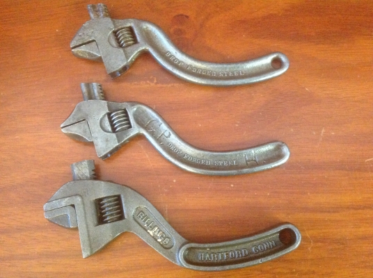 ขายประแจเลื่อนโบราณ Antique Billings &amp; Robinson ขนาด 8" ชิ้นละ