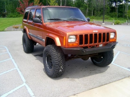 ◈ ◈ กันชนมือสองใส่ Jeep Cherokee XJ งานไทยๆ น้ำหนักเบาเน้นสวยงาม
