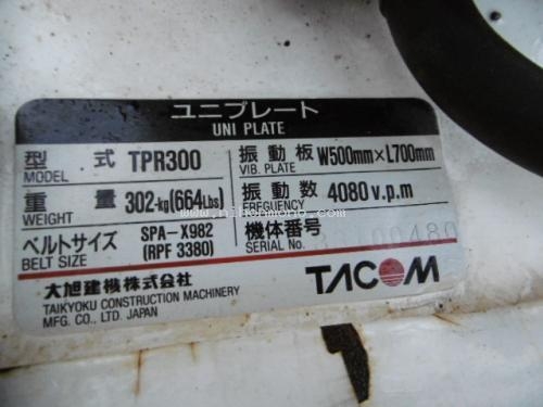 เครื่องตบดิน TAIKYOKU TPR300 รหัสสินค้า : 80803316Line ID: nihonmono เพิ่มเติม www.nihonmono.com เครื่องตบดิน TAIKYOKU TPR300 รหัสสินค้า : 80803316Line ID: nihonmono เพิ่มเติม www.nihonmono.com