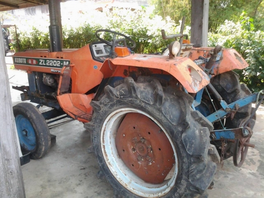 ขายตามสภาพรถไถคูโบต้า22แรงมีพานหลัง