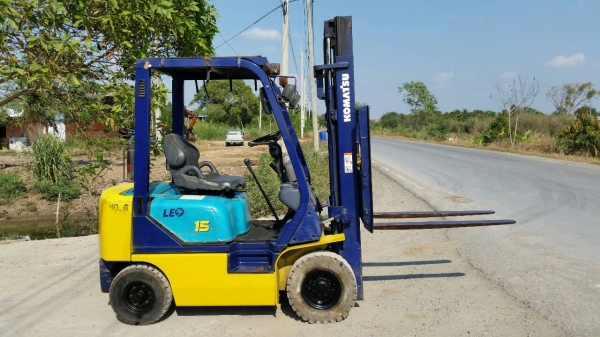 ขายด่วนรถยก KOMATSU FG15-16ยก1.5ตันเสาสูง3เมตรยางตัน4เส้นรถนอกนำเข้ายังไม่เคยใช้งานในเมืองไทยเลย=รุ่นใหม่ขายถูกๆ