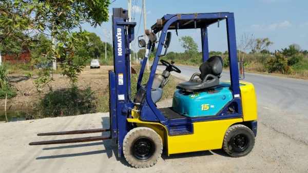 ขายด่วนรถยก KOMATSU FG15-16ยก1.5ตันเสาสูง3เมตรยางตัน4เส้นรถนอกนำเข้ายังไม่เคยใช้งานในเมืองไทยเลย=รุ่นใหม่ขายถูกๆ