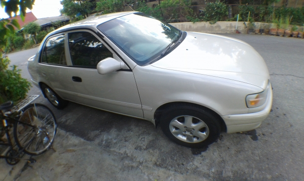 ขาย แลก รถบ้าน100\% Toyota AE110 เครื่อง1500 mt ไม่เคยติดแก้ส ขาย แลก รถบ้าน100\% Toyota AE110 เครื่อง1500 mt ไม่เคยติดแก้ส