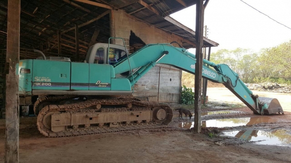 ขาย แบคโฮ KOBELCO SK200-6 MARK VI Super รถสวยพร้อมใช้งาน ระบบไฟเต็ม ช่วงล่างแน่น เอกสารใบอินวอยซ์