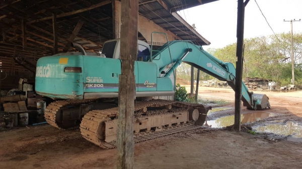 ขาย แบคโฮ KOBELCO SK200-6 MARK VI Super รถสวยพร้อมใช้งาน ระบบไฟเต็ม ช่วงล่างแน่น เอกสารใบอินวอยซ์