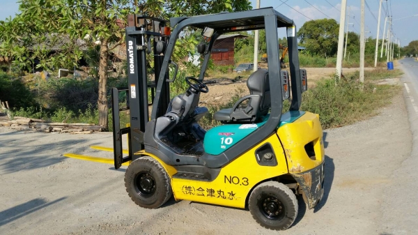 ขายด่วนรถยกรุ่นใหม่สุดๆ KOMATSU FG10-20ยก1.0ตันเสาสูง3เมตรรถนอกนำเข้ายังไม่เคยใช้งานในเมืองไทยเลย=รุ่นใหม่ขายถูกๆ