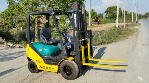 ขายด่วนรถยกรุ่นใหม่สุดๆ KOMATSU FG10-20ยก1.0ตันเสาสูง3เมตรรถนอกนำเข้ายังไม่เคยใช้งานในเมืองไทยเลย=รุ่นใหม่ขายถูกๆ