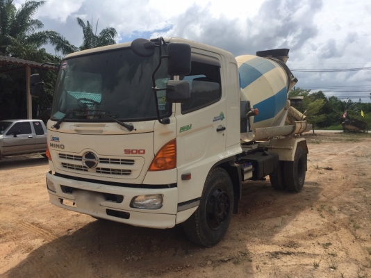 รถฮีโน่  6  ล้อ โม่ปูน FG8J  220 แรงม้า. ปี 56.  ( รถวิ่ง 15,xxx กม. )     สนใจติดต่อ  081 - 6079515