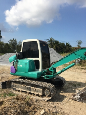 komatsu pc45 เครื่องดำ ปั้มนิ้ว มีเก๋ง แอร์เย็น เจ้าของขายเอง