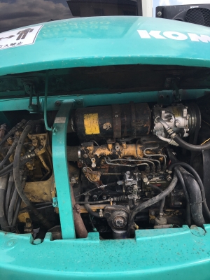 komatsu pc45 เครื่องดำ ปั้มนิ้ว มีเก๋ง แอร์เย็น เจ้าของขายเอง