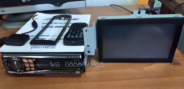 Alpine9861EA พร้อมจอ
