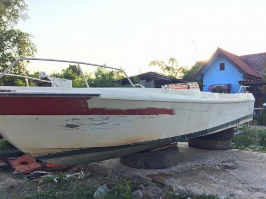 ขายเรือ นิสสัน 19 ฟุตพร้อมเครื่องโตฮัทสุ 50 แรง