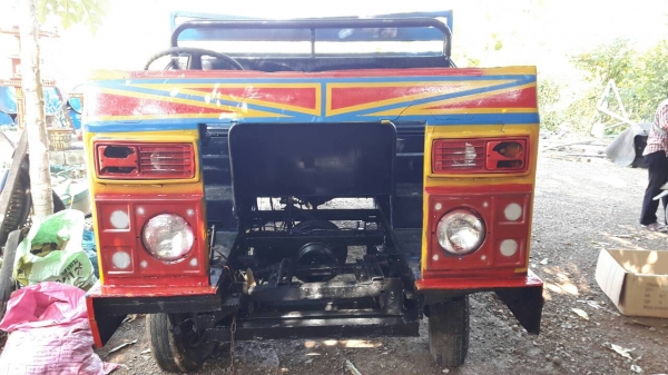 รถอีแต๋น คัชซีหน้า4 กะบะเหล็ก พร้อมเกียแลัช่วงล่าง แหนบหน้าหลัง