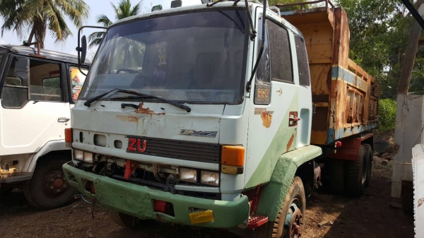 ขายด่วน 10ล้อ ISUZU ROCKY175 10ล้อ2เพลาดั้ม ช่วงล่าง195 เครื่องเกียร์ดี มีชโลร์อินเตอร์ เอกสารพร้อมโอน